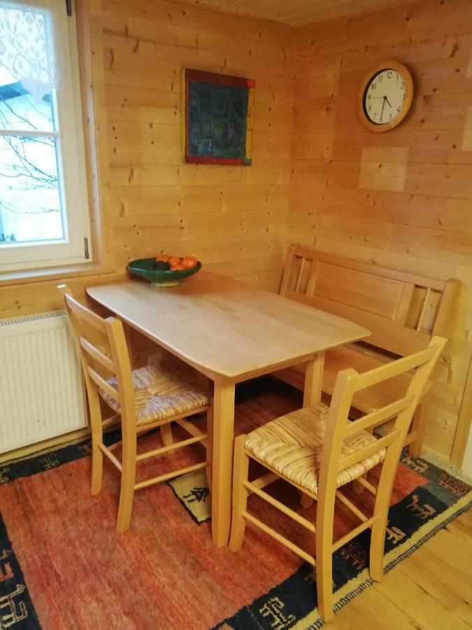 Gemuetliche Wohnung In Einfamilienhaus Alberschwende Exterior photo